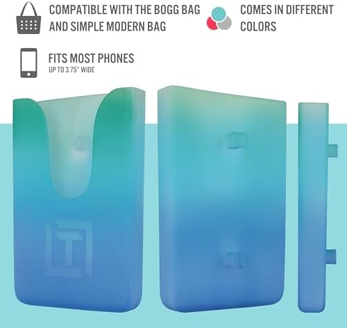 Teal Bogg Bag Phone Holder – Ultimate Smartphone Accessory for Beach & Adventure, Quick-Access Design, Durable Weather-Resistant Silicone, Perfect Compatibility with Most Phone Models, Effortless Convenience and Style