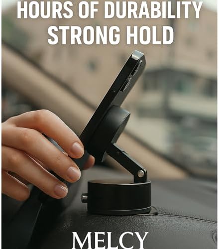 Adjustable Phone Stand with On/Off Switch, 360° Rotation, Fordable and Portable with Multipurpose Phone Holder for Car, Home, Office Available in Black, White, Pink (White) – Enhanced Compatibility and Speed