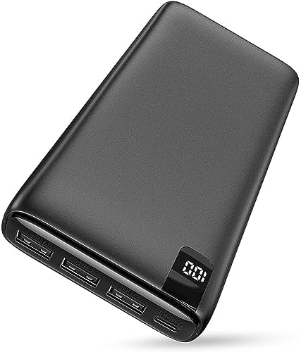 High-Capacity IXNINE 26800 m Ah Power Bank with LED Display – Ultimate Portable Charger for Fast Multi-Device Charging, Ideal for Smartphones and Tablets, Compact External Battery Pack for All-Day Connectivity