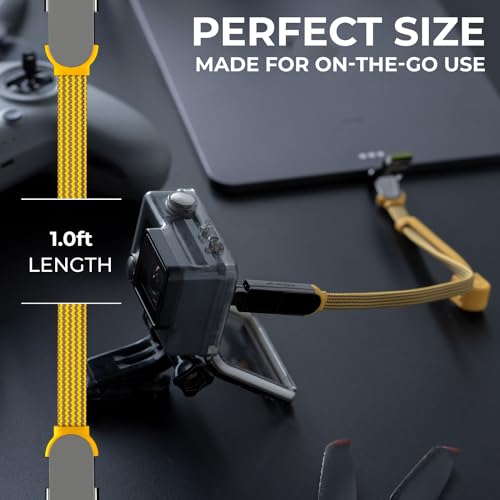 Revolutionize Your Charging Experience with the Rolling Square in Charge XL 30 cm USB C Charger Cable – 6-in-1 Universal Solution for Lightning and USB Devices, Fast 100 W Output, Sleek Glacier White Design for Maximum Portability and Compatibility