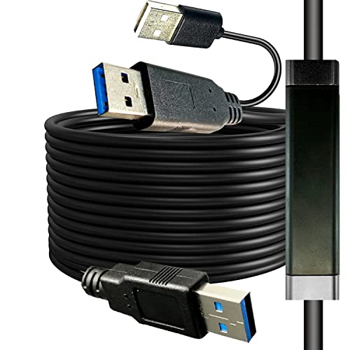YOTETION 50 FT USB A to USB C 3.0 High-Speed Cable for Seamless Data Transfer – Versatile Compatibility with i Phone 15, Samsung Galaxy S21/S20, i Pad Mini 6, Nintendo Switch, and PS5 Controllers – Durable Design with 5 Gbps Transfer Rates for Enhanced Performance and Flexibility