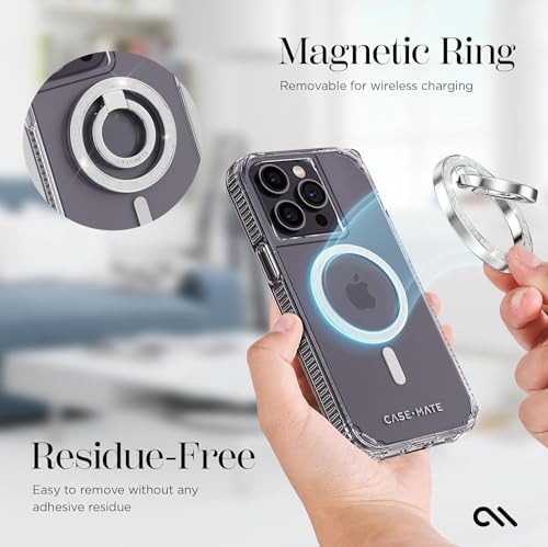 Elevate Your i Phone Experience with the Case-Mate Twinkle Diamond Magnetic Phone Ring Holder – Stylish Mag Safe Grip & Stand for i Phone 16 Pro Max, 15 Pro Max, 14, 13, 12 & Samsung S25 Ultra – Effortless One-Handed Use with Enhanced Security and 360° Rotation – Collapsible Design for On-the-Go Convenience – Compatible with All Mag Safe Devices – Transform Your Phone into a Fashion Statement – No Residue, Easy Removal, and 1-Year Warranty for Ultimate Peace of Mind