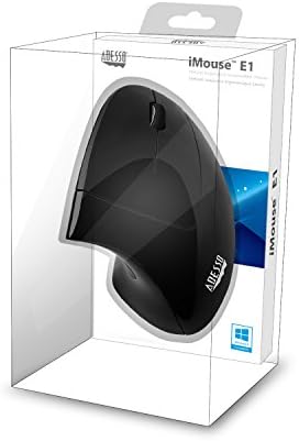 Revolutionize Your Desk Setup with the Right-Handed Wired Vertical Ergonomic Optical Mouse – Illuminated 6-Button USB Design for Comfort and Precision Tracking in Black – Perfect for Professionals and Gamers Alike!