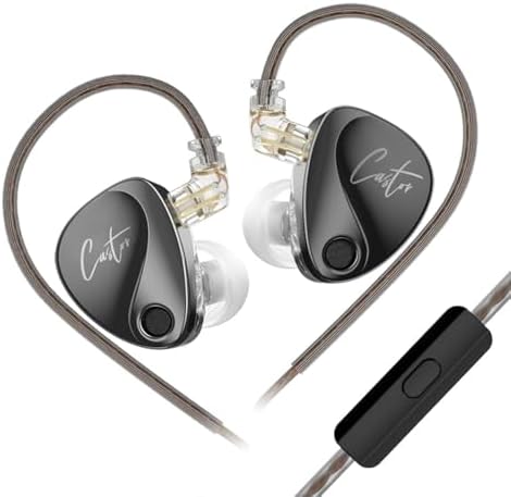 Experience Exceptional Audio with FAAEAL KZ Castor Audiophile In-Ear Headphones – Innovative Dual Dynamic Drivers for Unmatched Clarity, Customizable Tunable Bass for Tailored Sound, Detachable 2-Pin Cable for Future-Ready Adaptability, Integrated Microphone for Effortless Hands-Free Communication, and Ergonomically Crafted for All-Day Wear – The Ultimate Choice for Audiophiles Demanding Superior Sound Quality and Immersive Listening Experience Across Multiple Devices.