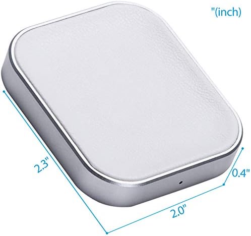 Sleek Silver Wireless Charging Dock for Air Pods Pro 2/3 & Air Pods 2 – Fast, Universal Power Solution for Effortless Charging Anywhere – Modern Aluminum Alloy Design for Home, Office, and Travel Convenience
