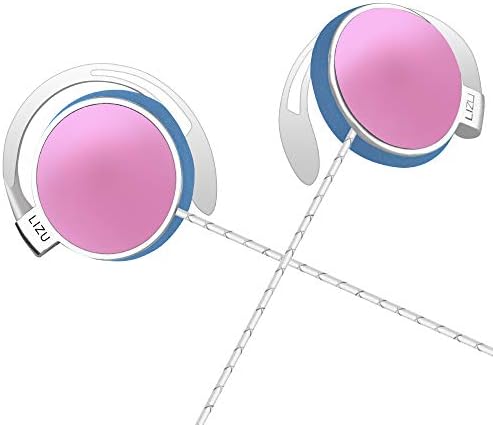 Portable Clip-On Earphones with Microphone – High-Quality Stereo Sound for i Phone & Android – Secure Fit, Call Control, and Sleek Black Design – Ideal for Active Lifestyles and Everyday Use – Exceptional Audio Experience