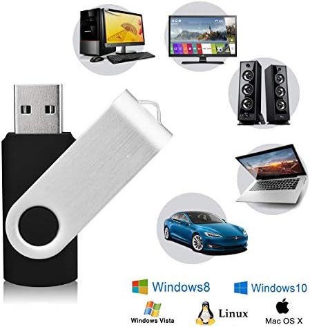 KEXIN 10-Pack 32 GB USB Flash Drives – Portable Memory Sticks with Enhanced Speed & Compatibility for Effortless Data Storage and Transfer, Perfect for Home, Office & School Use