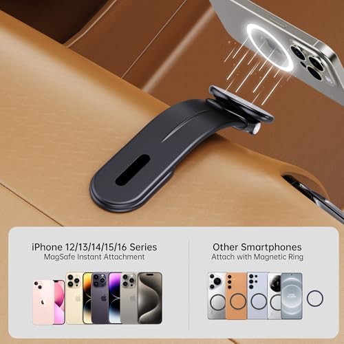 Experience Ultimate Convenience with the pzoz Mag Safe Car Mount – Adjustable Magnetic Dashboard Holder for i Phone 12 to 16 Pro Max – Secure, Stylish, and Hands-Free Navigation Solution for Modern Drivers