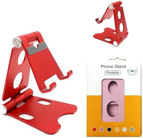 Versatile Adjustable Aluminum Cell Phone and Tablet Desk Mount Holder – Ergonomic Foldable Stand for Enhanced Productivity and Comfort – Compatible with All Mobile Devices for Optimal Viewing and Secure Stability