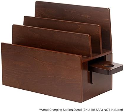 Eco-Friendly Bamboo Multi-Device Charging Station with 6-USB Hub – Universal Organizer for Smartphones, Tablets, and Laptops – Fast Charging Power Supply for a Clutter-Free Workspace