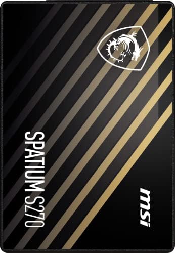 MSI SPATIUM S270 240 GB SATA 2.5″ SSD – Unleash High-Speed Storage for Enhanced Performance and Reliability