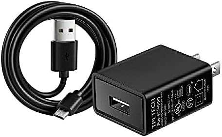 UL Listed 5 ft USB Phone Charger Adapter for Kyocera Devices – Fast Charging Wall Charger with Enhanced Compatibility for E4233 Dura Plus, Cadence LTE s2720, Brigadier, Rally S1370, Kona, Hydro Air – Reliable Power Solution for Home, Office & Travel