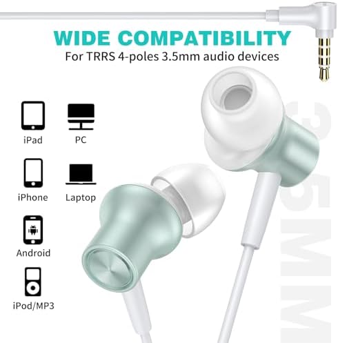 Discover Ultimate Audio Precision with ASKUBSKU Noise-Isolating Wired Earbuds – The Essential Hi-Fi Companion for Chromebook and Laptop Users. Tailored for both audiophiles and everyday listeners, these ultra-lightweight earbuds boast a universal 3.5 mm audio jack, ensuring flawless connectivity across all your devices. Experience an unparalleled auditory journey with cutting-edge noise isolation technology, making them the perfect choice for focused study sessions, professional calls, or exhilarating gaming marathons. Featuring an integrated microphone and convenient mute function, crystal-clear communication is guaranteed for students and remote workers alike. Designed with an ergonomic shape, these earbuds provide all-day comfort, preventing weariness during extended listening periods. The sleek grey finish not only enhances durability but also adds a modern flair to your tech ensemble. Elevate your sound experience with ASKUBSKU – your trusted partner for premium audio performance wherever you go.