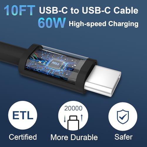 20 W Dual-Port USB-C Fast Charger with 6.6 FT Cable – Ultimate Power Solution for i Phone 15/16 Pro Max & Android Devices – Efficient Travel Companion Designed for rapid charging, this 20 W Dual-Port USB-C Charger ensures your i Phone 15/16 Pro Max and Android devices stay powered up with maximum efficiency. Featuring a generous 6.6 FT USB-C to C cable, this charger eliminates the inconvenience of short cords while allowing you to multitask with ease. Its dual-port design offers the ability to charge two devices simultaneously, making it ideal for busy professionals and frequent travelers. Enjoy broad compatibility across multiple Apple and Android devices, ensuring versatility for all your charging needs. The compact and lightweight structure of this charger enhances portability, making it an essential accessory for your on-the-go lifestyle. Built with high-quality materials, this charger prioritizes durability and safety, giving you peace of mind while delivering fast charging performance. Elevate your charging routine and stay connected wherever life takes you with this indispensable charging solution.