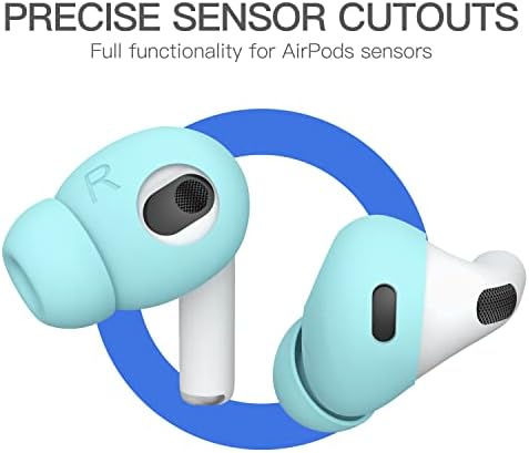 Damon Light Air Pods 3 Silicone Ear Tips – Secure Grip Covers for Enhanced Comfort and Sound Quality – Patent-Registered Design for Apple Air Pods 3 rd Generation (Black) – Ideal for Fitness and Everyday Use – Noise Reduction Earbud Accessories