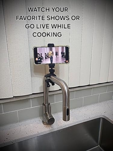 Hands-Free Luggage Phone Holder Mount for Travelers – Versatile Smartphone Accessory for Trolleys, Strollers, and Wheelchairs – Elevate Your Mobility with Quick Access and Adjustable Viewing Angles for i Phone and More