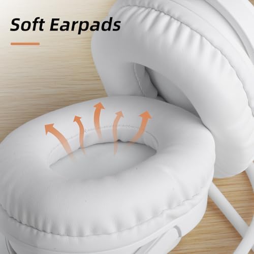 Innovative i Brain Air Tube Over-Ear Headphones with 3.5 mm Jack – Health-Conscious Wired Design for Superior Sound Clarity – Comfortable Noise-Isolating Headset Ideal for Music, Gaming, and Calls – Perfect Companion for Daily Commuters and Audiophiles Seeking Safe Listening Solutions
