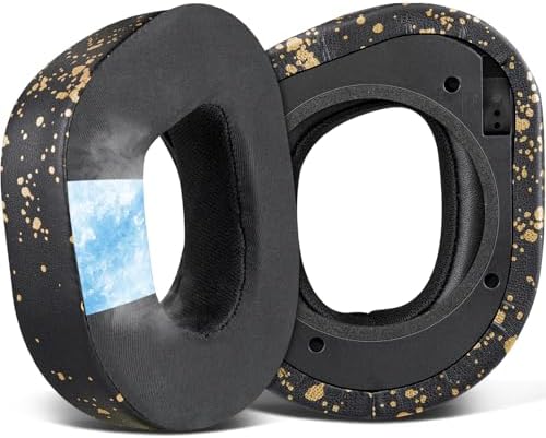 Experience Unmatched Comfort with SOULWIT Cooling Gel Earpads for Turtle Beach Stealth 700 Gen 2 & 700 Gen2 MAX – Luxurious Ice Silk Fabric, Enhanced Noise Isolation Foam, and Unique Snow Leopard Design for Extended Gaming Sessions