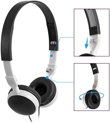 Elevate Educational Engagement with 10-Pack Colorful Classroom Headphones for Kids – Foldable, Lightweight, and Device-Compatible – Ideal for Schools, Libraries, and Interactive Learning Environments – Durable Multi-Color Headsets for Enhanced Focus and Fun