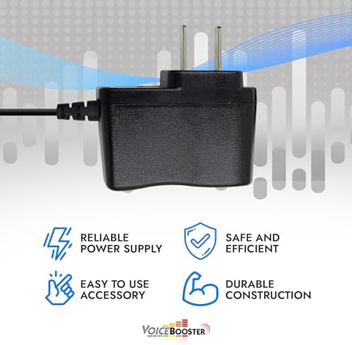 Voicebooster Speak Out Fast Charging Replacement Cable Pack – Reliable Power Source for Aker Voice Amplifiers – Portable, Durable, and Essential Charger for Enhanced Audio Performance