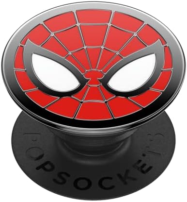 Mag Safe-Compatible Spiderman Enamel Ghost Spider Suit Pop Socket – Ultimate Hands-Free Kickstand & Wireless Charging Grip for Mobile Convenience and Style