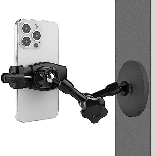 Heavy-Duty Magnetic Phone Holder for Trucks, Tractors, and Boats – Universal 360° Adjustable Mount for Smartphones (3.5-7.5″) – Secure Grip for Safe Navigation and Hands-Free Use
