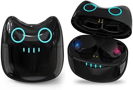 Adorable Panda-Themed Kids Wireless Earbuds – Bluetooth 5.0 with 36 Hours Playtime & IPX6 Waterproof for Active Lifestyles – 3 D Stereo Sound & Built-in Mic for Hands-Free Calling – Perfect for Children and Adults