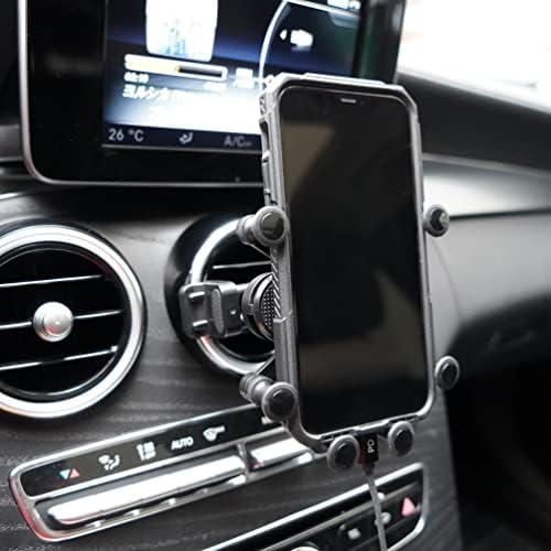 Premium Car Phone Holder Mount for Mercedes Benz & Mini Cooper – Precision Fit, Gravity Locking Technology, Effortless Hands-Free Access, 2016-2023 Models, Ultimate Driving Convenience