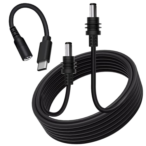 Starlink Mini USB C to DC Power Cable – 20V PD, 10M, Compatible 65W+ PD 20V Protocol Power Supply – Enhanced Compatibility and Speed