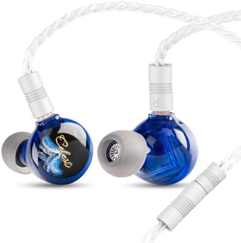 QOA Kinera Celest Hi-Fi IEM Earphones – Advanced SPD2.0 Balanced Armature Technology for Unmatched Sound Precision, Lightweight and Durable Resin Design, Universal 3.5 mm Connectivity with Customizable 2-Pin Detachable Cable – Perfect for Musicians, Sound Engineers, and DJs Seeking Superior Audio Quality in Elegant Black – Transform Your Listening Experience Today!