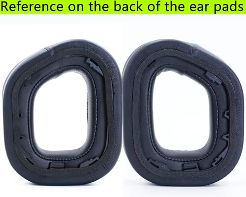 Upgrade Your Audio Experience with Premium HS80 Replacement Ear Pads for Corsair HS80 RGB Wireless Headphones – Soft Elastic Cotton, Ice Cooling Gel, and Memory Foam for Ultimate Comfort and Sound Isolation – Quick Installation Accessory (Classic Black)