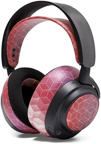 Revamp Your Sound with Wicked Cushions Red Speaker Plates for Arctis Nova Headsets | Ultimate Compatibility for Pro Wireless, Pro Wired, Nova 7, 7 X, and 7 P Models | Enhance Style and Audio Quality Seamlessly | Experience Unmatched Comfort and Effortless Installation | Upgrade to Superior Performance Today