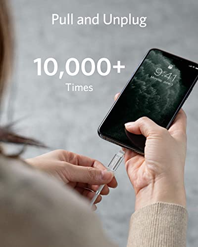 Revolutionary Magnetic Charging Cable 3 FT – Ultra-Fast MFi Certified Lightning Connection for i Phone & i Pad – Durable Nano Data Sync 2-Pack – Effortless Alignment for Seamless Charging at Home or On-the-Go – Compatible with All i Phone Models from 5 to 14 Pro Max – Protects Charging Ports from Wear and Tear