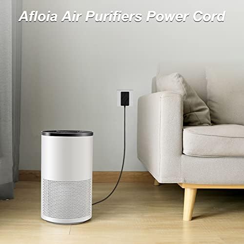 High-Speed Universal Power Adapter for Afloia, MOOKA, TOPPIN, and VEWIOR Air Purifiers – Reliable Replacement Cord for Kilo, Kilo Plus, and MIRO PRO Models – Durable, Lightweight Design for Enhanced Air Quality Performance and Optimal Compatibility