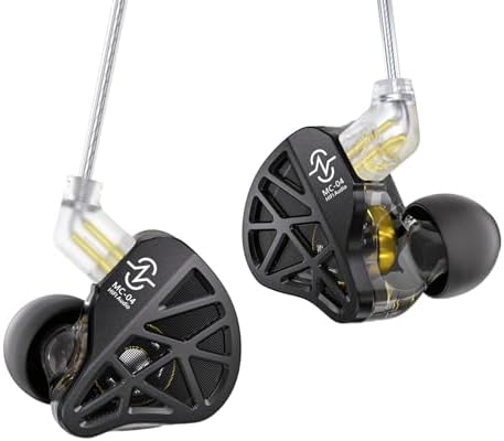 CCZ Nocturne Hybrid Driver IEM Earbuds – Superior Bass-Enhanced Wired Monitors for Immersive Gaming & Studio Excellence with Integrated Mic – Ergonomically Engineered for Musicians & Gamers – Unmatched Audio Precision & Comfort. Experience a revolutionary soundscape with our innovative hybrid driver technology featuring 1 Dynamic and 1 Balanced Armature Driver, delivering an extraordinary audio experience that combines lush bass and crystal-clear highs. Designed for prolonged wear, these earbuds ensure comfort during lengthy sessions, making them ideal for both professional studio work and intense gaming marathons. The built-in microphone facilitates seamless communication, enhancing your gaming and recording capabilities. Compatible with a wide range of devices, the CCZ Nocturne earbuds redefine auditory engagement, ensuring each note resonates with clarity and depth. Crafted from durable materials for longevity, these earbuds promise to elevate your listening experience while enduring the rigors of daily use. Discover the ultimate combination of quality and comfort with CCZ Nocturne, where every beat is a masterpiece.