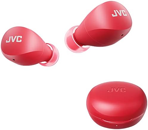 JVC Gumy Mini True Wireless Earbuds – Ultra-Light Bluetooth Headphones with Neodymium Drivers, 23-Hour Battery for Uninterrupted Music, IPX4 Water-Resistant Design Perfect for Active Lifestyles, Effortless Device Pairing for On-the-Go Listening