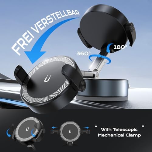 Revolutionary 360° Magnetic Car Phone Holder – Versatile Suction Mount for All Mag Safe Devices – Ultimate Convenience for Drivers, Fitness Enthusiasts, and Beauty Applications – Experience Superior Stability with Innovative Vacuum Technology – Compact and Foldable Design for Easy Portability – Seamlessly Navigate Hands-Free While Ensuring Maximum Safety and Comfort on the Road