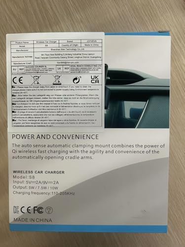 Transform Your Driving Experience with the Dual Coil Fast Charging Wireless Car Charger – Optimized for Galaxy Z Fold 6/5/4/3 and i Phone 16 Max, Air Vent & Dashboard Smartphone Holder – Ultimate Compatibility and Safety Features for On-the-Go Power