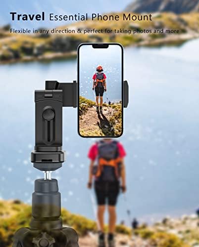 Mii KARE Universal Airplane Phone Holder – Innovative 360-Degree Rotating Smartphone Mount for Ultimate In-Flight Entertainment, Lightweight and Durable Travel Companion for Effortless Viewing on Tray Tables, Perfect for Long Flights and Quick Getaways