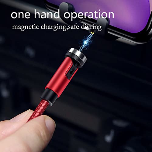 Revolutionize Your Charging with the Magnetic 540° Rotation Cable Set – 7-Piece Bundle Featuring 1.6 ft, 3.3 ft (2), 6.6 ft (2), and 10 ft (2) Lengths – Universal Compatibility with Micro USB, Type C, and i Devices for Fast, Efficient Charging – Durable, Hassle-Free Magnetic Connection for One-Handed Use – Perfect for Home, Car, or Travel Charging Solutions