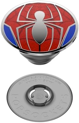 Mag Safe-Compatible Spiderman Enamel Ghost Spider Suit Pop Socket – Ultimate Hands-Free Kickstand & Wireless Charging Grip for Mobile Convenience and Style