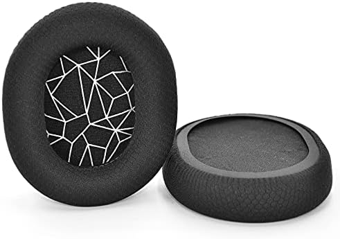Upgrade Your Gaming Comfort with Premium Replacement Ear Pads for Steel Series Arctis 3/5/7/9 – Ideal Noise Isolation & Enhanced Sound Quality, Stylish Black & Gray Design for Extended Play Sessions