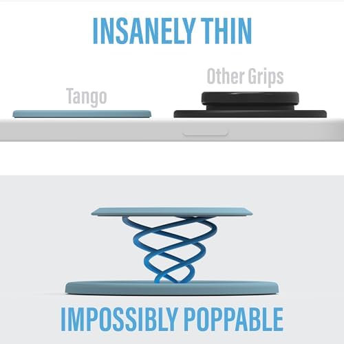 Revolutionize Your Smartphone Interaction with Tango Ultra Thin Grip for Mag Safe – Limited Edition BEE | One-Handed Access, Expansive 10 x Versatility, Space-Grade Steel Durability, Seamless Wireless Charging, and Built-In Kickstand for Ultimate Convenience and Style