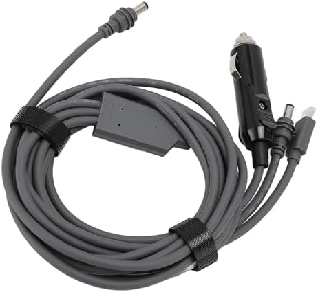 Zunate 3-in-1 Mini Cable for Mini Power, High Speed USB C/DC to DC/Car Charger Adapter Cord Replacement Cable, Accessories (20m) – Enhanced Compatibility and Speed