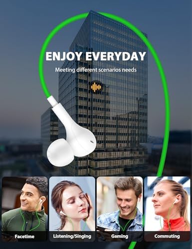Premium USB Type C Wired Earbuds for i Phone 16 & Samsung Galaxy Devices – Advanced Noise-Canceling In-Ear Headphones with Magnetic Storage for Tangle-Free Use, Exceptional Hi-Fi Stereo Sound for Audiophiles, Enhanced Compatibility with i Pad A16 & Pixel 9 Series – Ultimate Comfort and Crystal-Clear Audio Experience for Music Enthusiasts and Professionals
