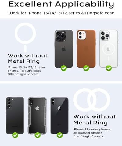 Mag Safe-Enabled Tesla Phone Mount – Premium Magnetic Dashboard Holder for i Phone 12-15 | Versatile Foldable Design for Model 3/Y | Ultimate Safety & Effortless Navigation Accessory