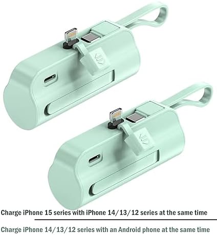 Ultra-Compact 5000 m Ah Power Bank for i Phone & Android – Fast Charging Mini Battery Pack with PD Technology, Sleek Pink Design for Travel & Everyday Use – Perfect Compatibility with i Phone 14/13/12/11/XR/XS/8/7