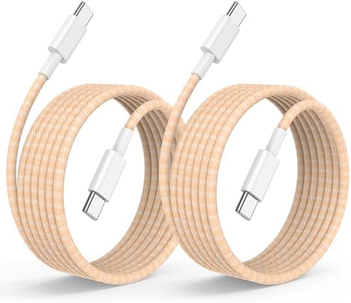 Ultra-Long 10 FT i Phone Fast Charger Cable – Type C to Lightning USB-C Cord for i Phone 16 Pro Max, 15 Series, i Pad & Mac Book Pro – Rapid Charging & Enhanced Durability for Seamless Connectivity