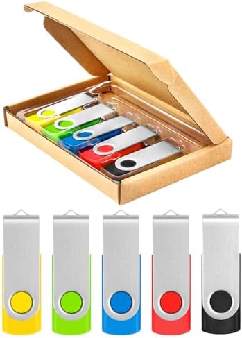 Maximize Your Data Storage with the 10-Pack 8 GB USB Flash Drives – Swivel Design for Easy Access and Enhanced Compatibility, Ideal for Personal and Professional Use, Fast USB 2.0 Transfer Speeds, Perfect for Backups and File Sharing