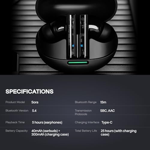 Experience Unmatched Audio with Linsoul KZ Sora TWS Wireless Earbuds – Premium Hi-Fi In-Ear Monitors Featuring Super Linear Wideband Drivers for Rich Sound, Bluetooth 5.4 for Seamless Connectivity, 25-Hour Playtime for Extended Use, and SBC/AAC Dual Mode Support – Ergonomically Designed for Superior Comfort and Noise Isolation, Ideal for Audiophiles and Musicians Seeking Exceptional Performance